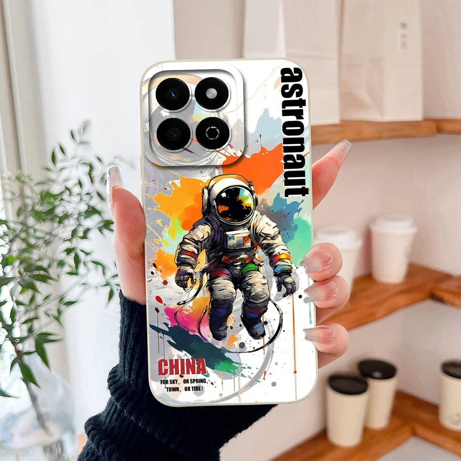 Cute Cat Liquid Silicone Phone Case with Camera Protection and Anti-Drop Bumper