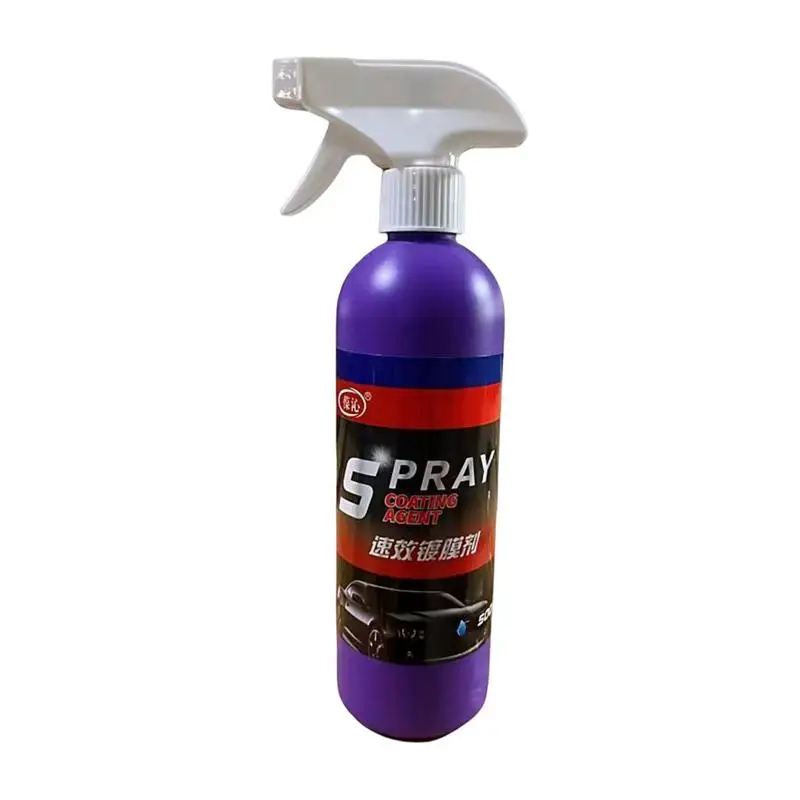 500Ml Nano Liquid Car Coating Strato Idrofobo Car Wax Polish Spray Polimero Vernice Sigillante Protezione Dei Dettagli Per Auto Suv Camion