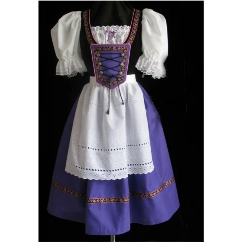 

QQM880 Womens German Mini Dirndl Oktoberfest Fancy Dress Ladies Costume