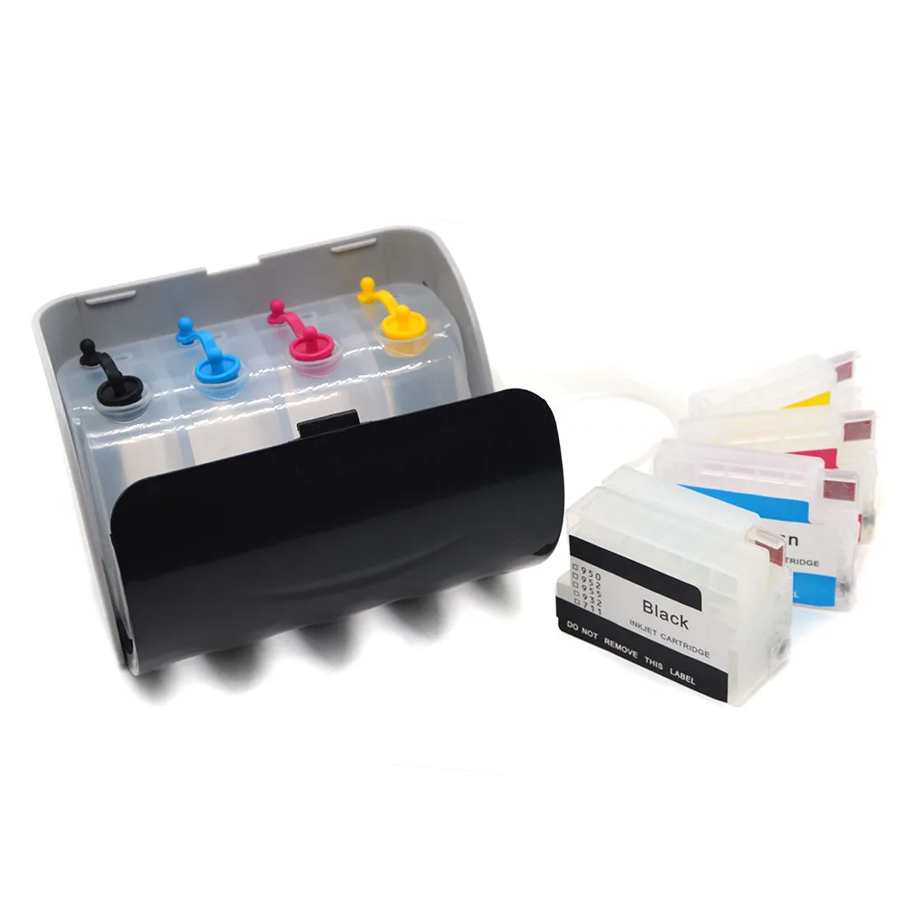 4색 HP932 933 932XL 933XL Ciss 시스템(HP OfficeJet 6100 6600 6700 7110 7610 7612 7510 프린터용 ARC 칩 포함)