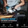 125mm Brushless Angle Grinder Li-ion Battery Cordless Cutting Polishing Grinding For Makita 18V Battery 2