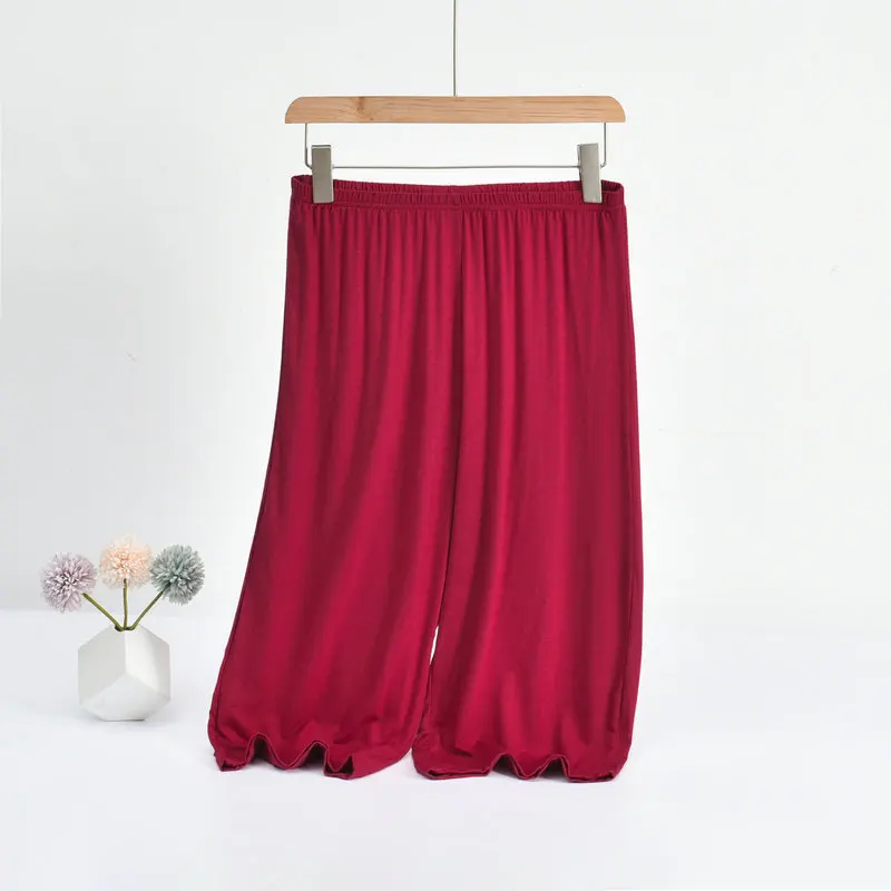 Plus size Mid-Calf Loose Fit Comfortable Pant