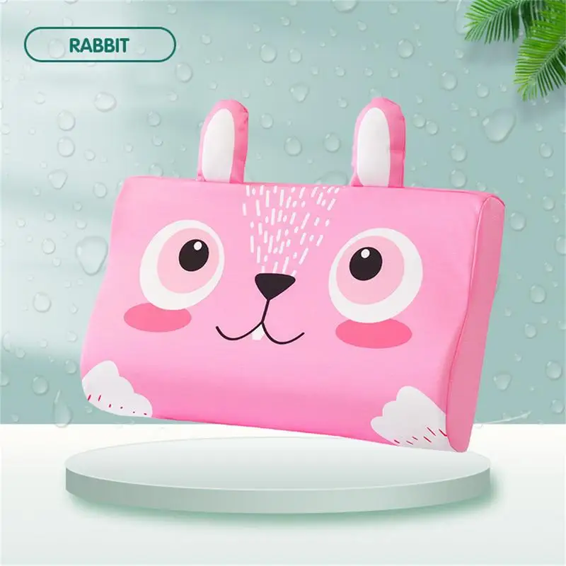 Toddler Pillow Kid Pillow for Small Travel Bed Ergonomic Bed Pillow Skin-Friendly Travel Cushion for Kids Girls 3