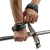 2Pcs Wrist Lifting Straps Gym Weightlifting Deadlift Strap Cotton Hard Pull Grip Band with Neoprene Padded & Non-Slip Silicone 3