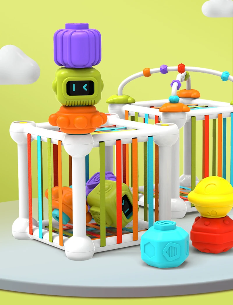 

New Colorful Shape Blocks Sorting Game Baby Montessori Learning Educational Toys For Children Bebe Birth Inny 0 12 Months Gift