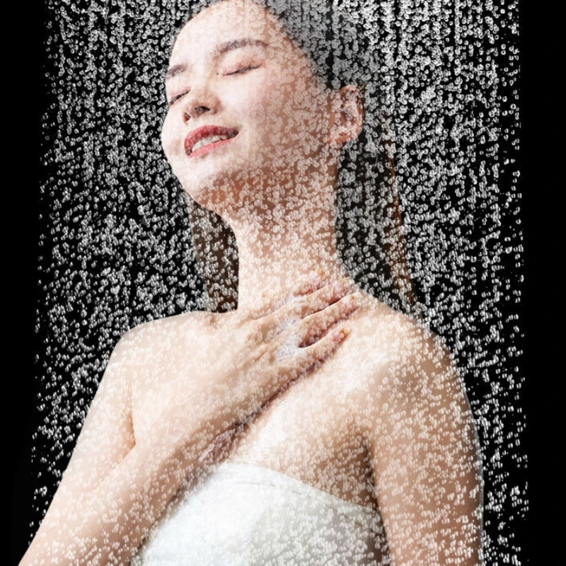 Hygienic bath shower rain ceiling rainfall round Showerhead for Kit Bathroom system supplies items products replacement parts 2