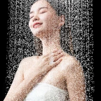 Hygienic bath shower rain ceiling rainfall round Showerhead for Kit Bathroom system supplies items products replacement parts 2