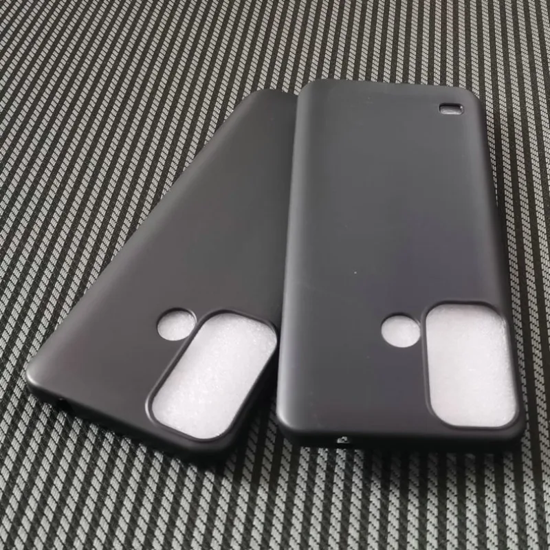 Black Frosted Matte Protective TPU Silicone Phone Case