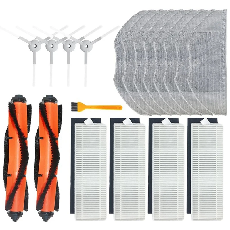 

Основная и боковая щетки, фильтр НЕРА, насадка на швабру для робота-пылесоса Xiaomi Mijia G1 MJSTG1 Mi, необходимые аксессуары