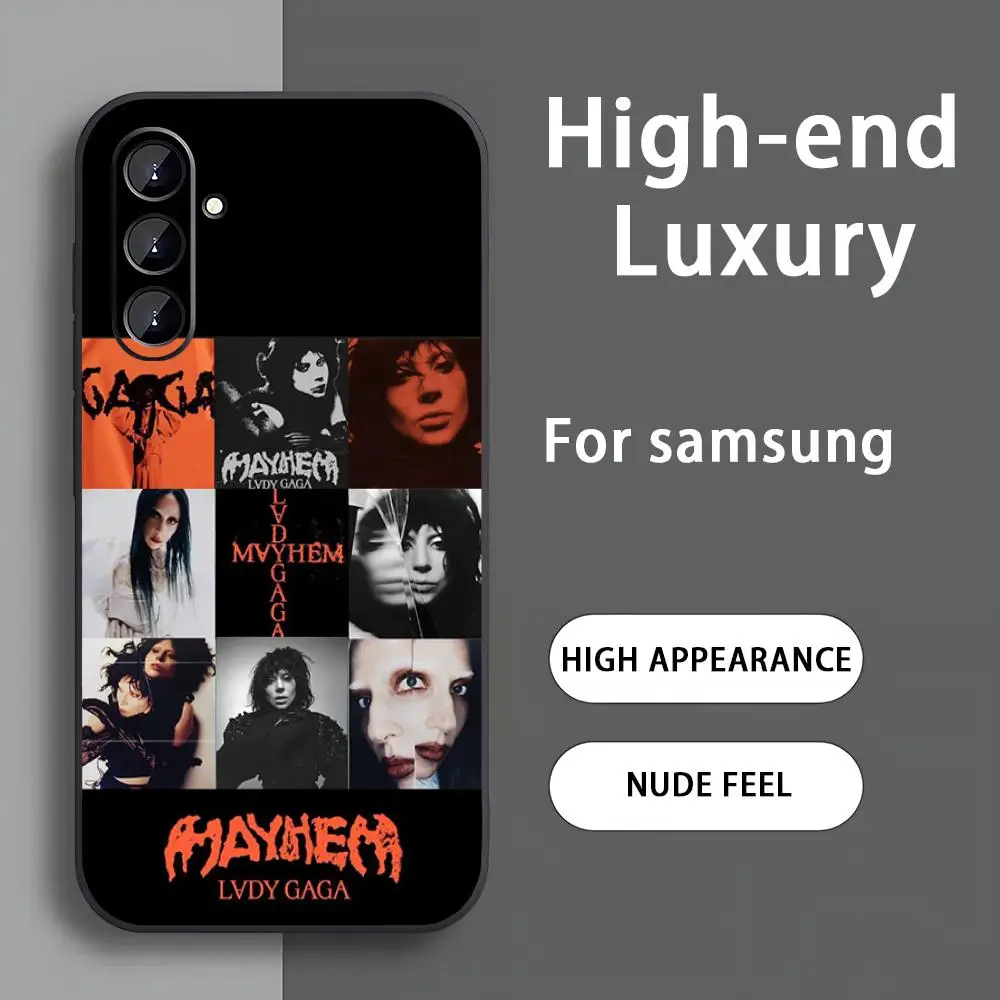 Lady Gaga Mayhem Soft Black Phone Case