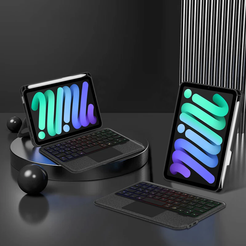 AJIUYU Magic Keyboard For iPad mini 6th Generation 8.3 Inch