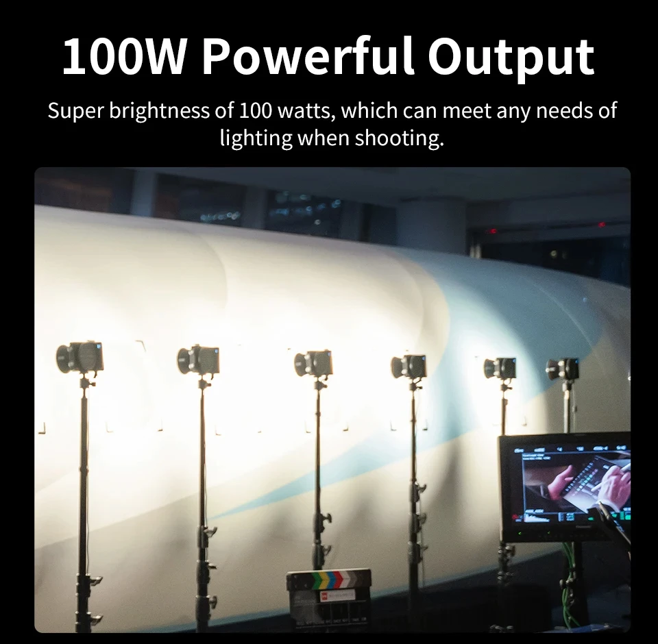 ZHIYUN MOLUS 휴대용 포켓 조명, COB LED 조명, 야외 사진 촬영 조명, 사진 및 비디오 촬영, X100, 100W