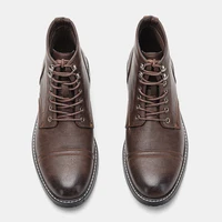 Classical Men Boots 2025 Fashion Comfortable Spring Leather Ankle Boots - Image 4