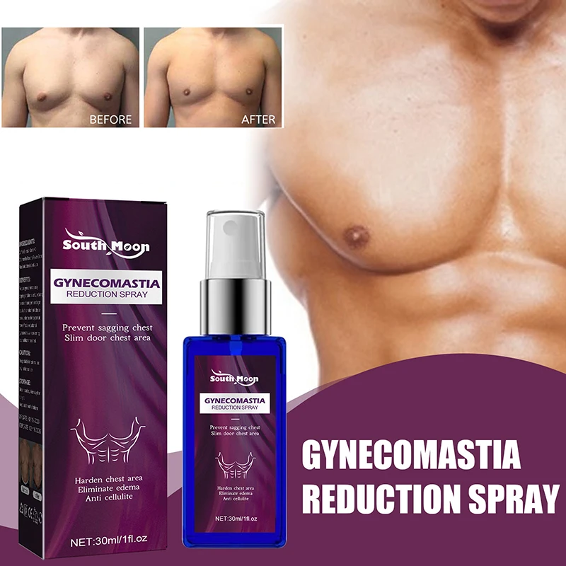 

30ml New Men Chest Shaper Spray Cellulite Remover Losing Weight Slimming Chest Belly Sexy Body Fat Burn For Men Beauty Health