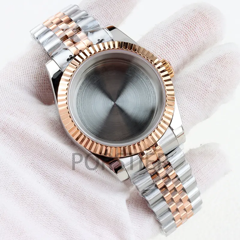 36/39mm Nh35 Watch Case 20mm Width Jubilee Strap Solid 316L Stainless Steel for Datejust NH35 Nh36 Movement 28.5mm Dial Parts - Image 27
