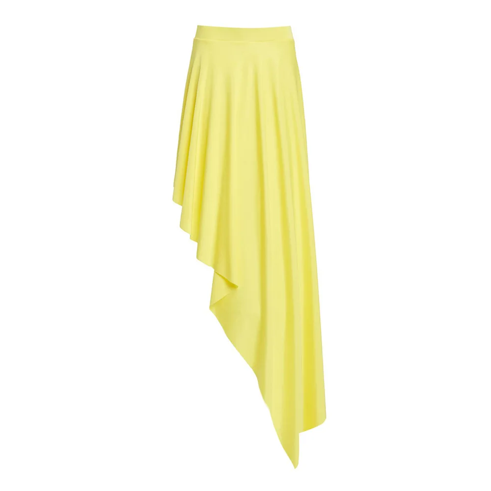 Sexy Pure Yellow One Piece Swimsuit Women 2023 Luxury High Waisted Tight Solid Color Swimsuit with Cover Up for Beach Vacation