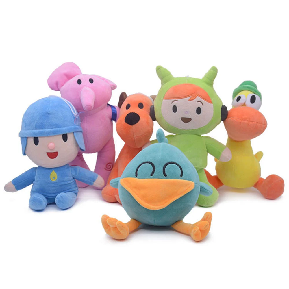 POCOYO-Estatueta de Ação Dos Desenhos Animados da Figura Anime para  Crianças, Pingente Boneca De Pelúcia, Presente De Natal Bonito, Mochila  Charme, Brinquedos De Pelúcia