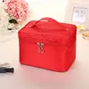 Women's makeup bag large capacity cosmetics storage bag foldable toilet wash bag travel essentials handheld cosmetic bag 6