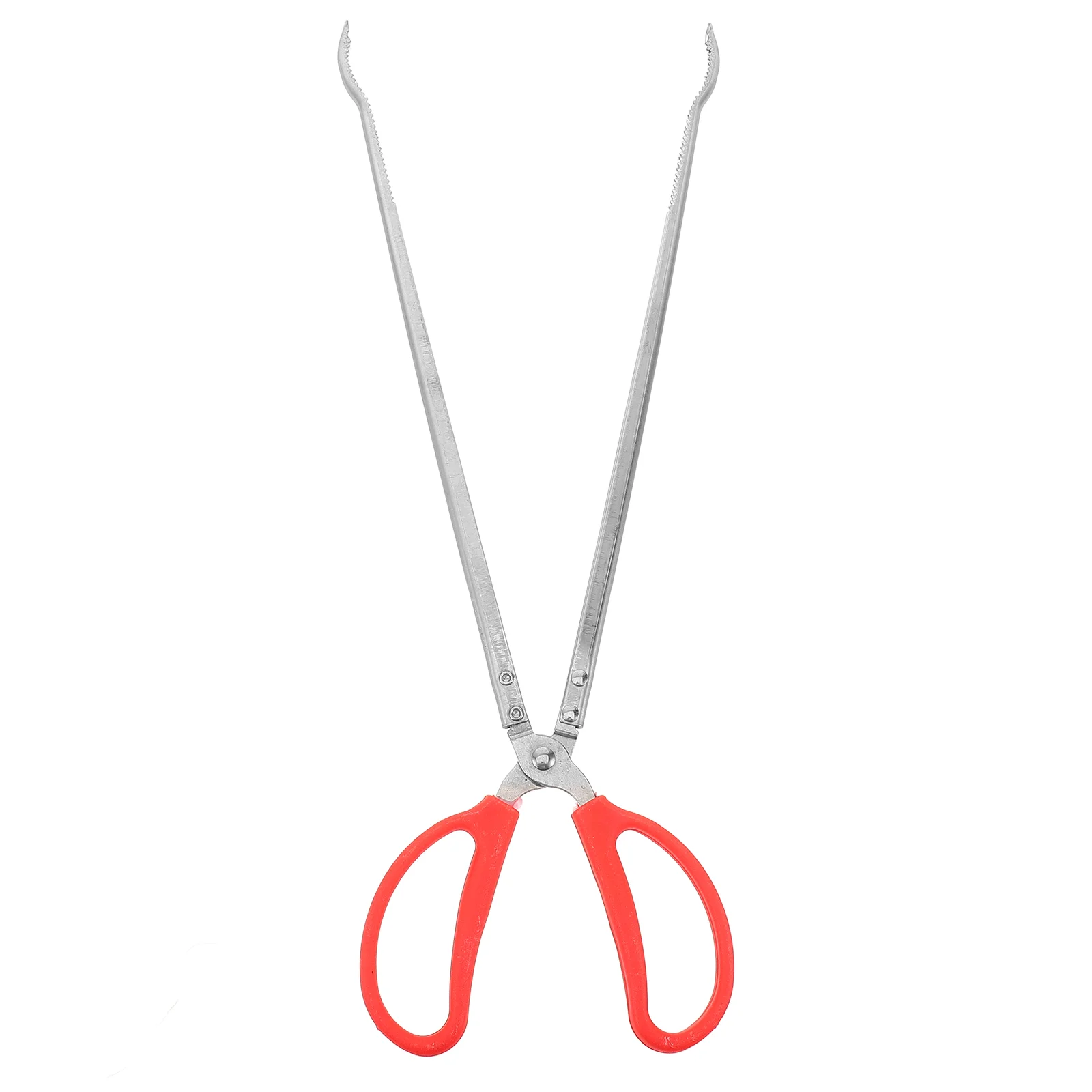 

Long Fish Clip Lobsters Grabber Loach Tong Metal Crab Clamp Catching Clamping Tool Sea Steel