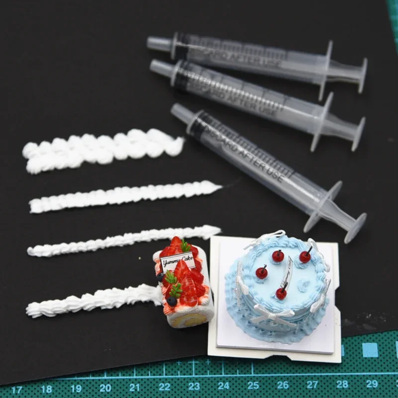 Press Mini Nozzle Set Cake Decorating Cream Clay Dessert Food Toy DIY Intricate Designs Flowers Pottery Decorating Tools polymer clay tools pottery sculpting tools clay sculpting tools pottery tools clay craft tool 6pcs