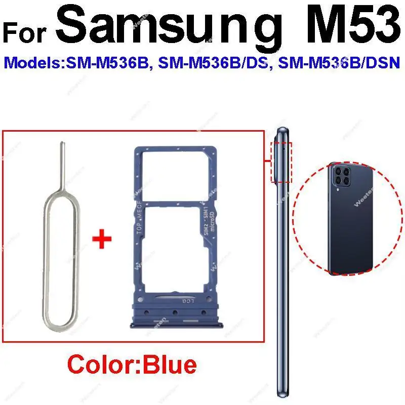 Universal Sim Card Tray Holder and Card Slot Reader Adapter Replacement Repair Part