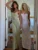 Summer Knit Bandage Maxi Dress Female Hollow Out See-Through Printed High Waist Backless Beach Holiday Women Long Dress