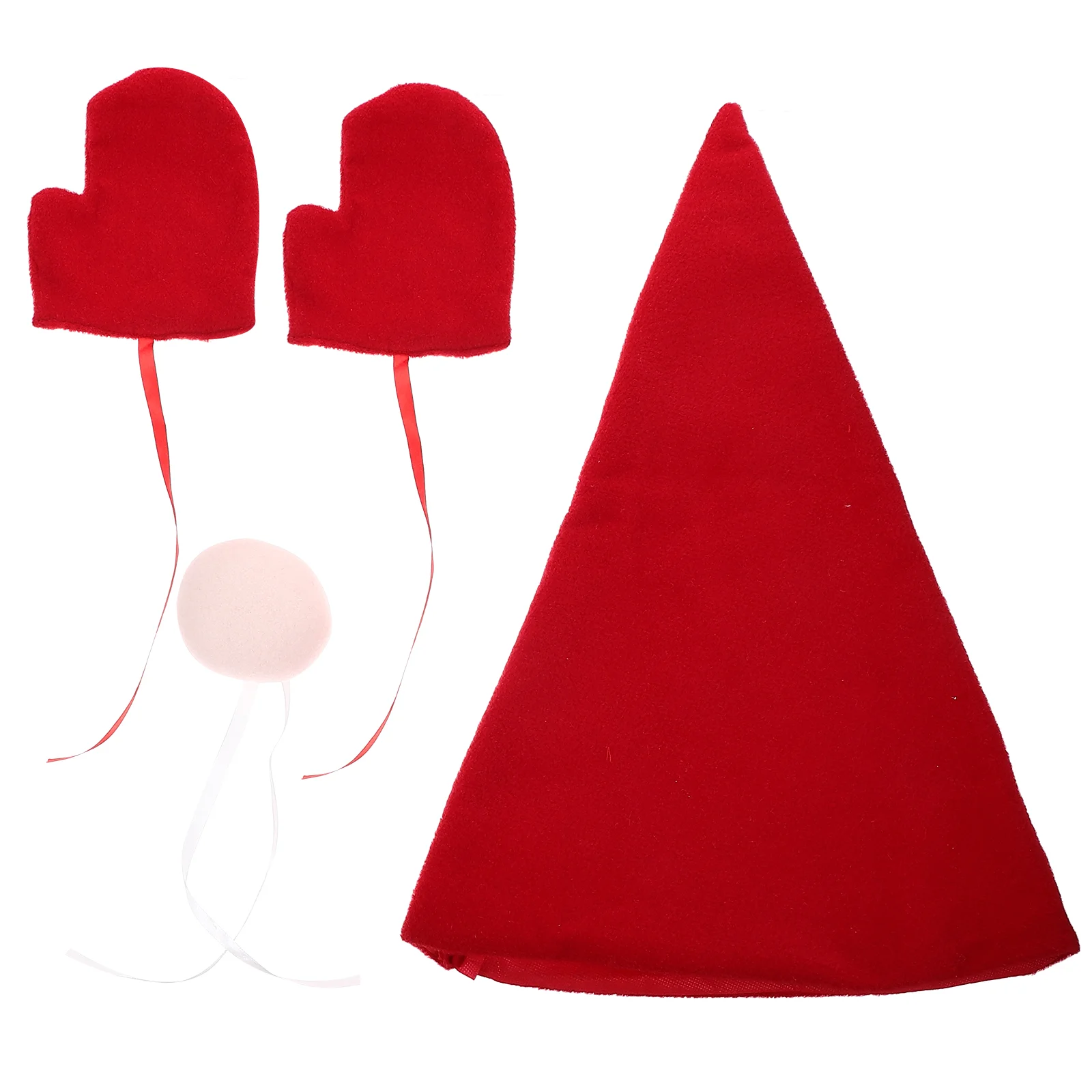 

Christmas Gnomes Hat Tree Topper Santa Hat Bush Kit Nose Gloves Swedish Scandinavian Plush Ornaments Xmas Holiday Party
