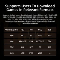 Anbernic RG Slide Console de jeu portable 4,7 pouces LTPS écran dans le cellule Android 5000 mAh lecteur de jeu vidéo prend en charge la sortie de port 1080p 4