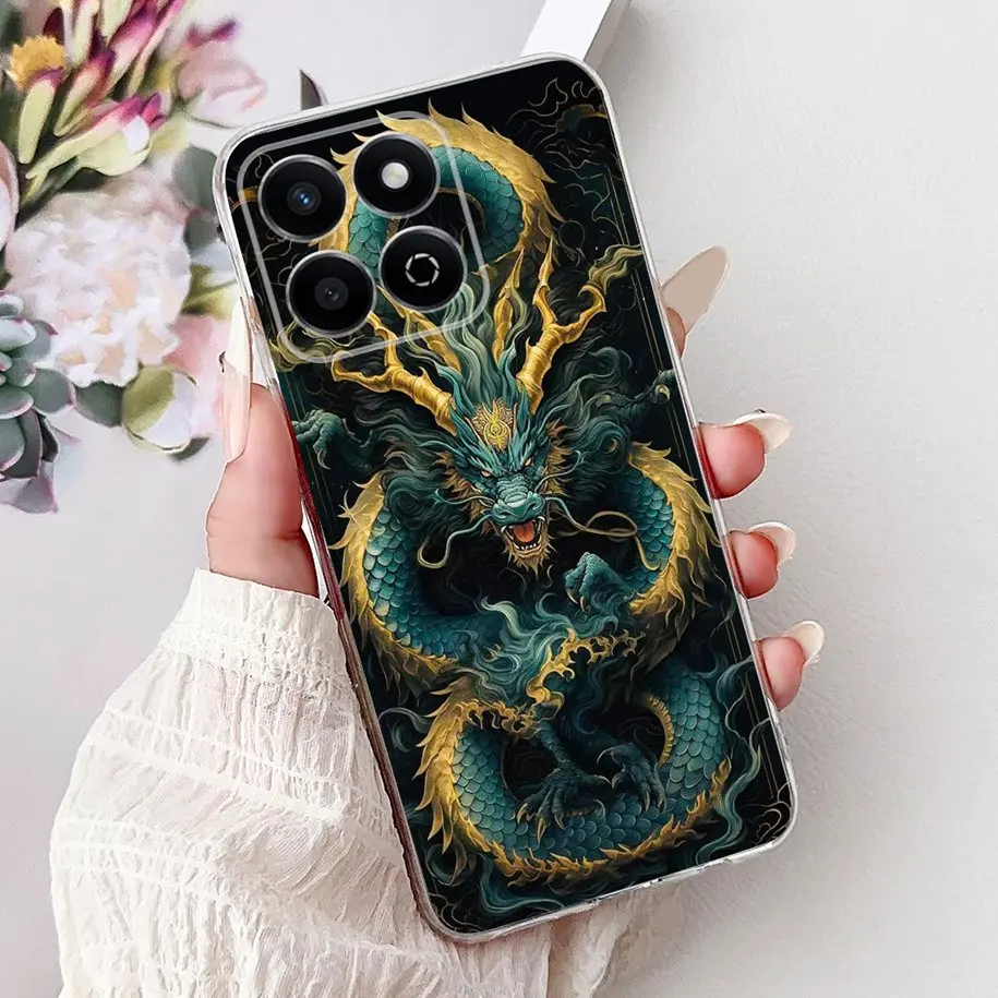 Luxury Marble Painted Soft Clear Silicone Protective Cover