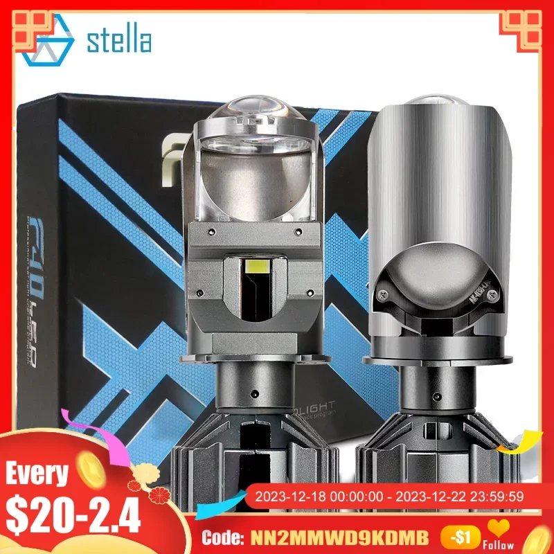 

Stella, 1 комплект, высокая мощность 110 Вт, новинка, LHD H4/HB2, проекционная лампа с мини-объективом, лампа для фар, для автомобилей 12 В, дальнего/ближнего света, сверхъяркая 6000K