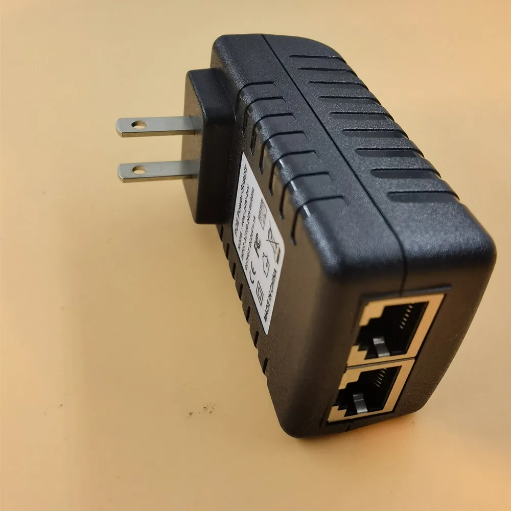 POE инжектор 48 в 24 12 В Вт EU US UK AU Plug для IP-камеры видеонаблюдения источник питания
