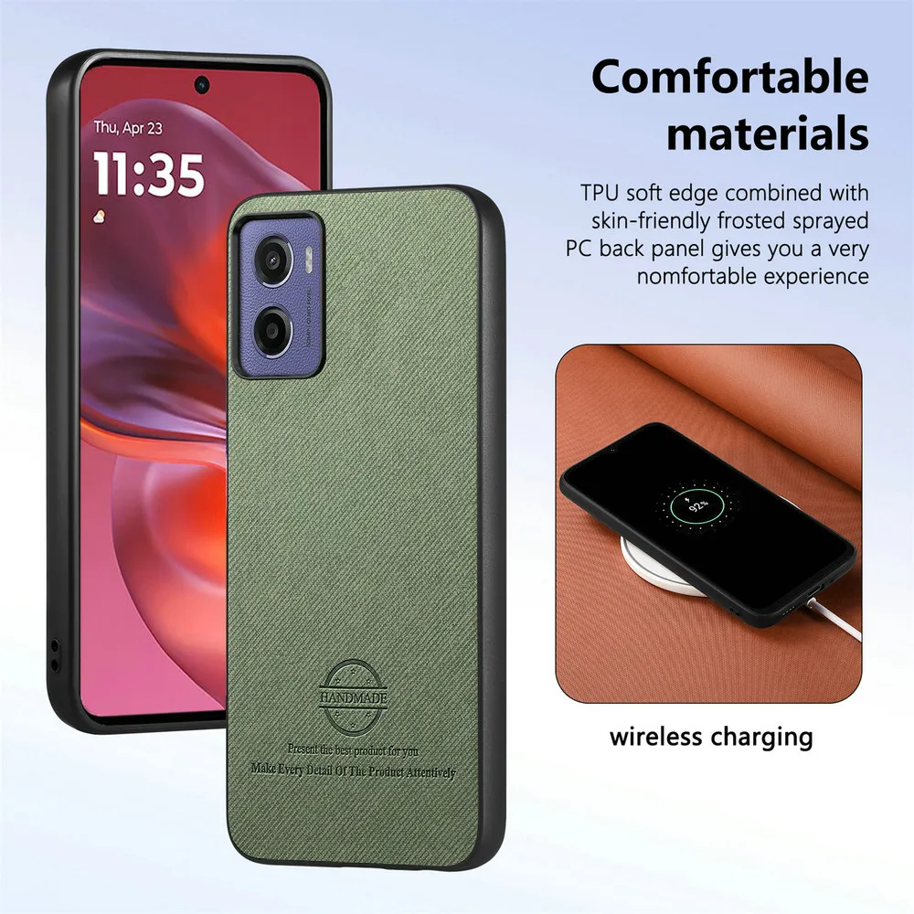 Leather Smartphone Case – Elegant Back Cover with Enhanced Protection