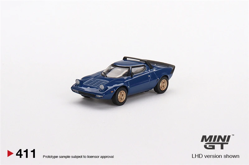 

Мини GT 1:64 Lancia Stratos HF Stradale синий Vincennes LHD коллекция литой модели автомобиля