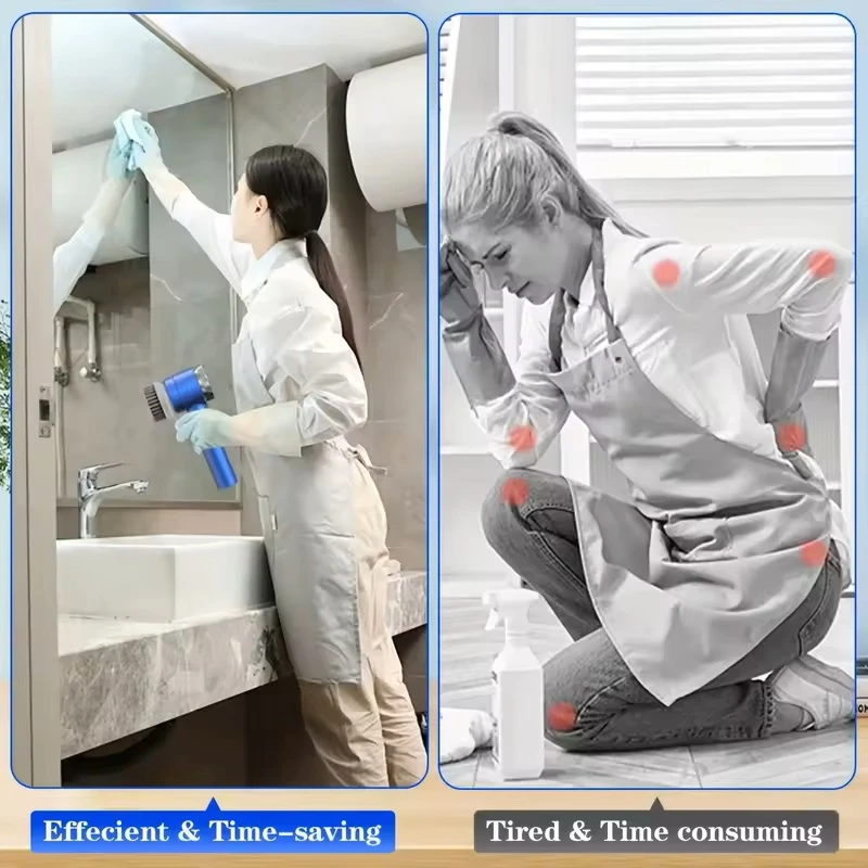 Xiaomi 6 في 1 فرشاة التنظيف الكهربائية الكهربائية...