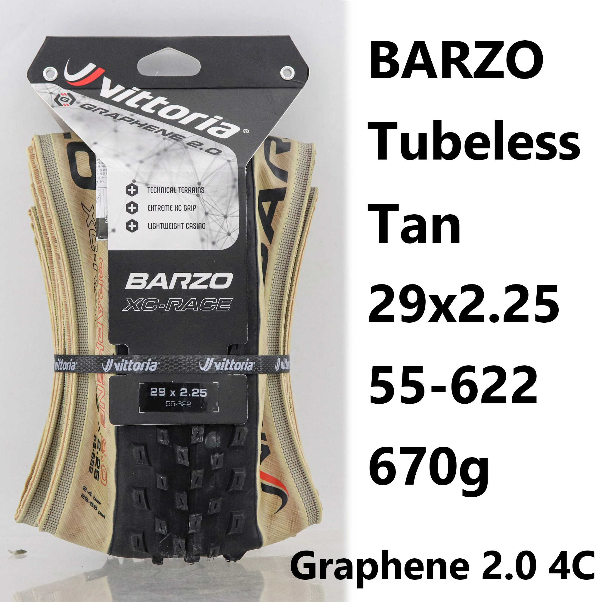 Vittoria Bike Barzo/mezcal 29x2.10/2.25in 27.5x2.35in Tnt (tubeless Ready)  Folding Mountain Bike Tyres Mtb 29 Tubeless Tire - Bicycle Tires -  AliExpress