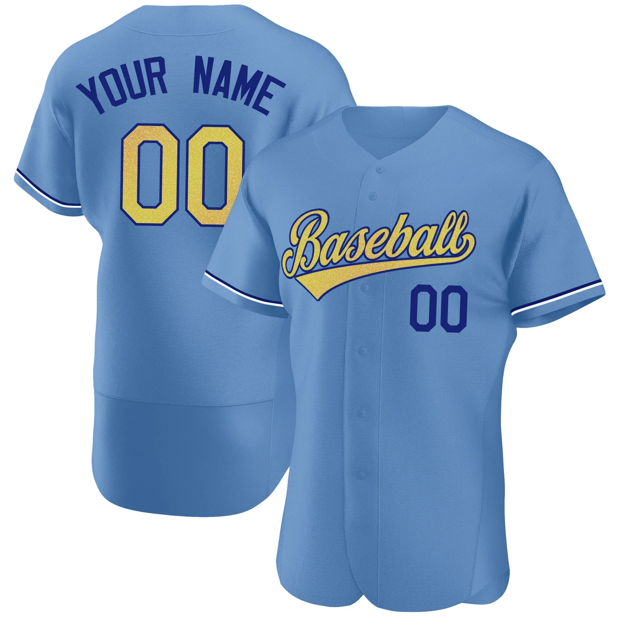 thumbnail image 1 of Camiseta de béisbol personalizada con nombre y número de equipo impresos, camisetas transpirables de manga corta personalizadas y geniales para hombres, niñas y jóvenes, 1 of 5