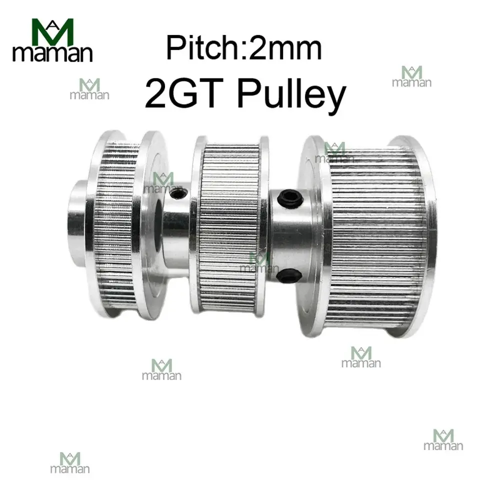 GT2 60 teeth BF pulley Bore 5 6 6.35 8 10 12 12.7 14 16 17 18 18 19 20 25mm tooth Belt width 6 9 10 15mm 3D printer parts,3d printer accessories,timing belt pulley,fixed pulley,timing pulley,belt pulley