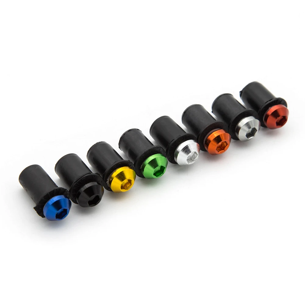 Motorcycle Universal Windscreen Windshield Bolt Screw Kit 10PCS 5mm for Yamaha Tmax xmax YZF Honda Motorcycle Accessories auto accessories motorcycle accessories motorcycle screws motorcycle fasteners