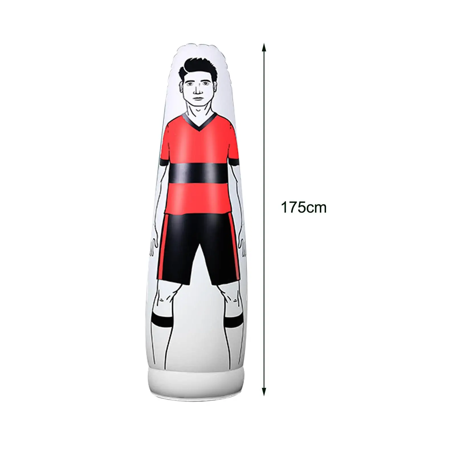 Inflatable Football Training Dummy Soccer Practice Accessory Dribbling Wall Air Mannequin Training Obstacle Dummy Children