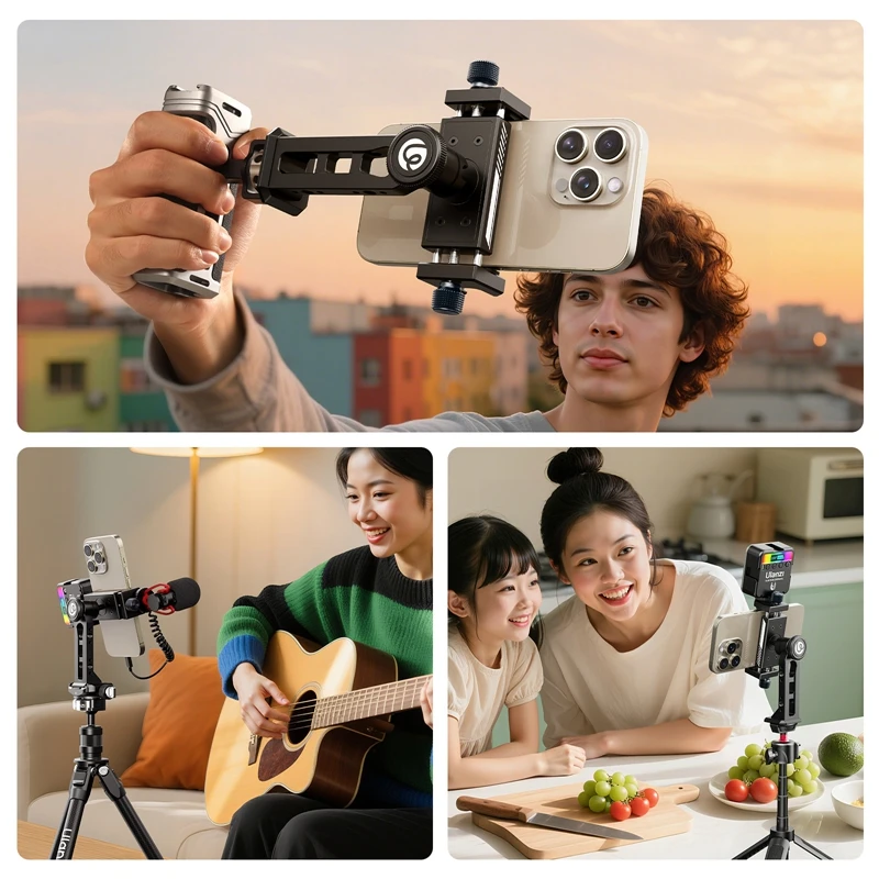 Ulanzi Arca Swiss Phone Mount with 360 Rotation