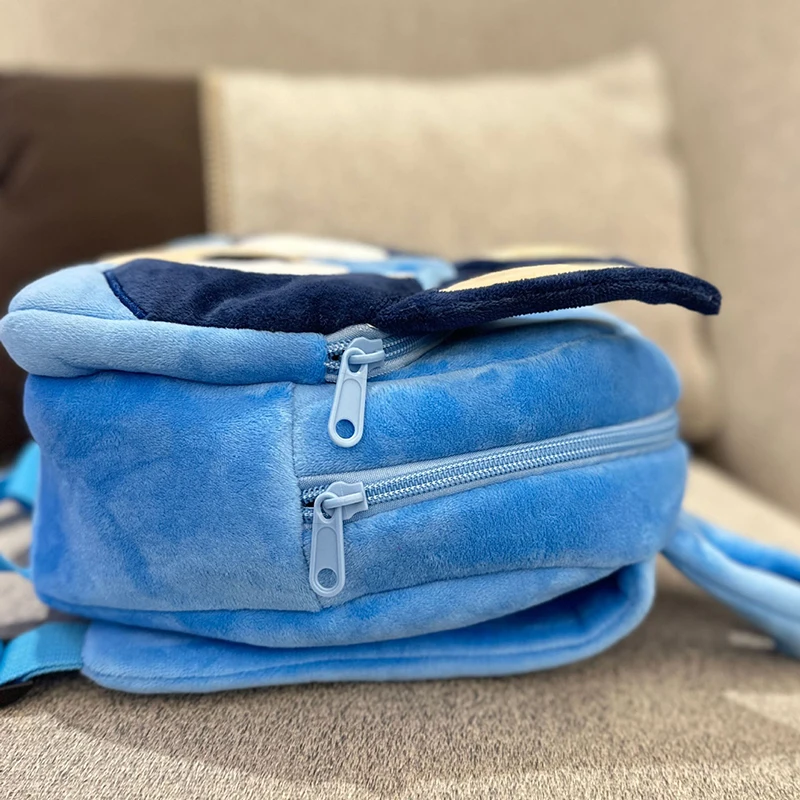 Bluey and Bingo Plush Mini Backpack – Soft Cartoon School Bag for Kids, Ideal Gift and Book Bag for Children Bags & Storage Items Small backpacks