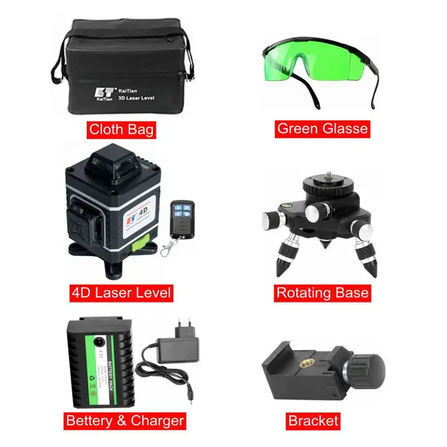 4D Laser Level 360