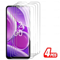 4 - Pack Full Cover Tempered Glass Screen Protector for Nokia C32 (4 Pieces)