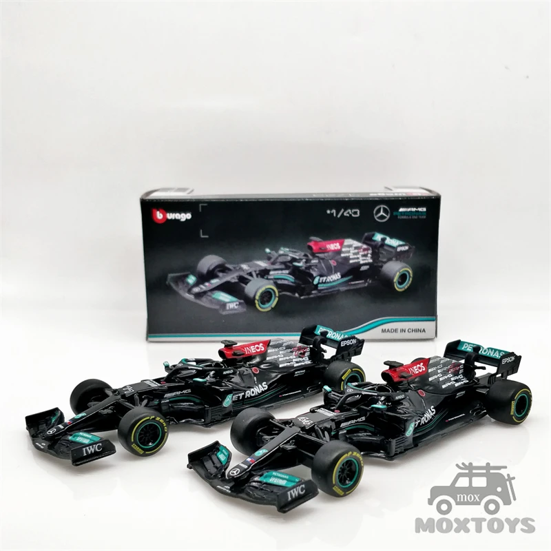 

Bburago 1:43 F1 W12 E Performance 2021 #44 Lewis Hamilton /#77 Valtteri Bottas Diecast Car