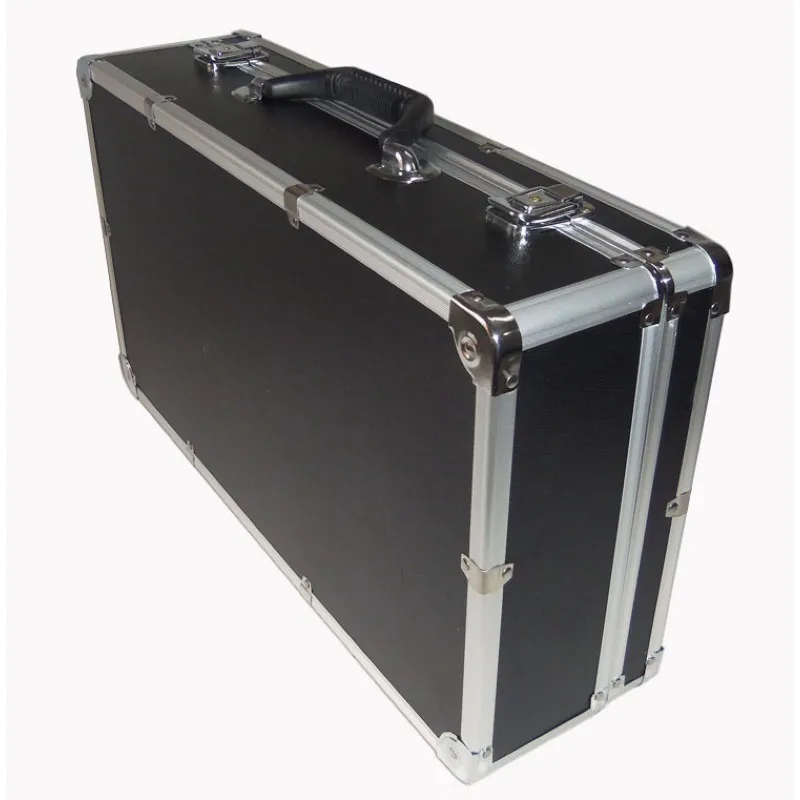 

510*280*135mm case Aluminum File Tool Security camera box case foam case Impact suitcase with equipment toolbox resistant
