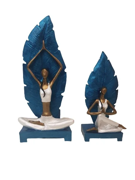 

EU HOME DECORATION AROSE LEAF YOGACI WOMEN 2Lİ TOOL