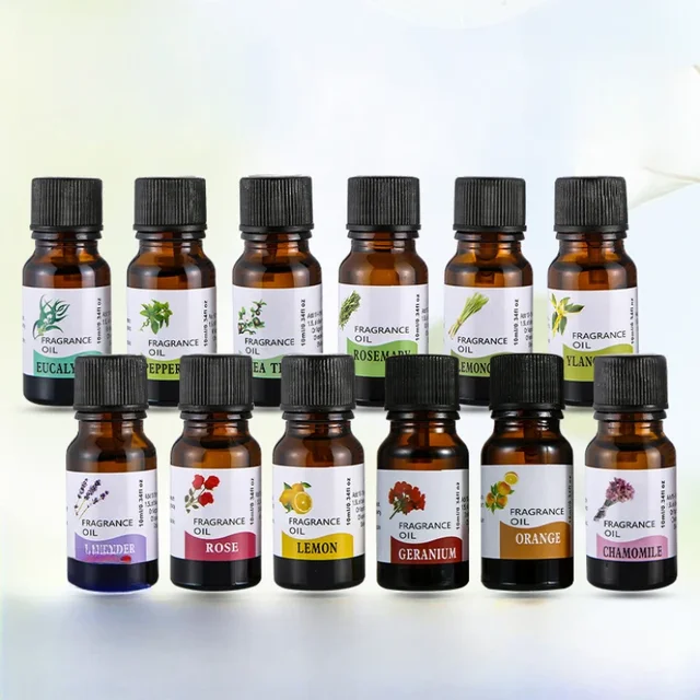 10ml Oil Long Lasting Water Soluble Plant Extract Flower Natural Aromas Essential Oil for Diffuser Home Fragrance Products