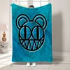 R-Radiohead Anime Blanket for Decorative Sofa Bedspread on the Bed Fluffy Soft Blankets Boho Home Decor Bedroom Decoration Throw 4