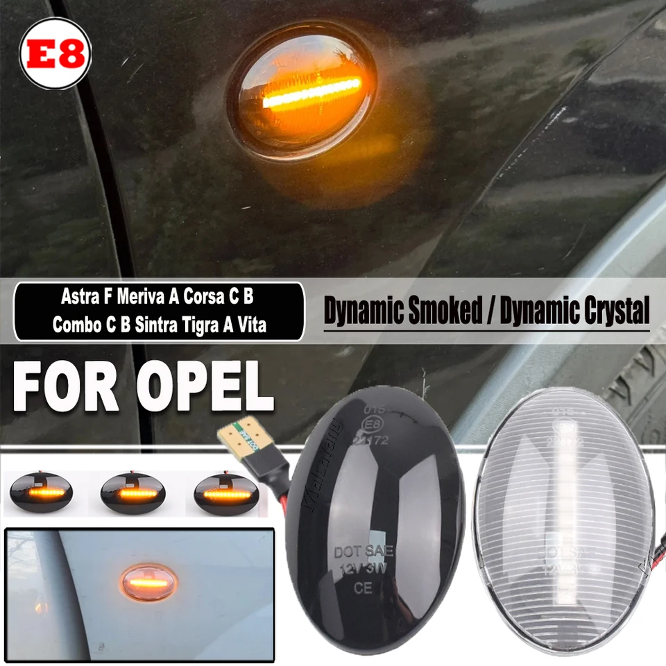 JIMNY JB23W MK3 05-12 2D LED indicatore di direzione laterale Smoke for