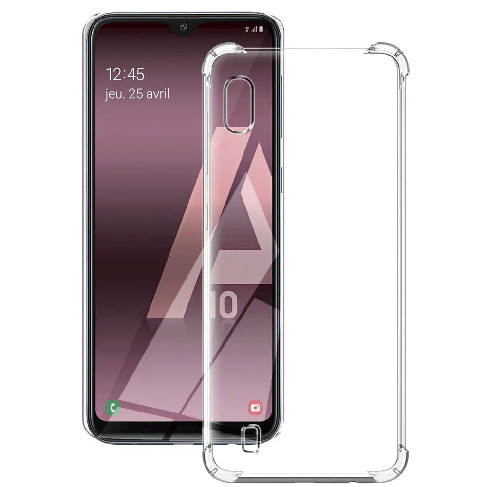 Shockproof Clear TPU Airbag Phone Case - Soft Silicone Transparent Cover